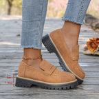 Damen Slip-On Mokassins mit rutschfester Profilsohle und elegantem Design R&B