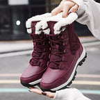 Damen Winterstiefel mit isolierendem Innenfutter und rutschfester Sohle R&B