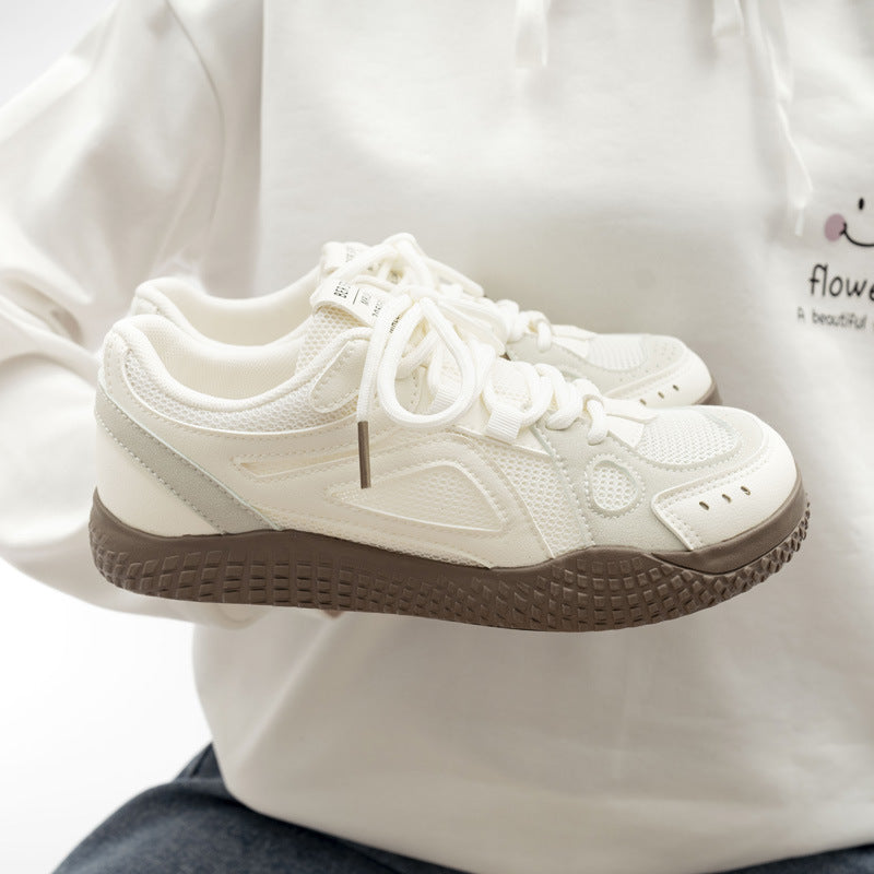 Damen Sportliche Freizeitschuhe mit atmungsaktiver Mesh-Konstruktion und rutschfester Sohle R&B
