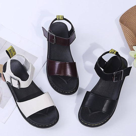 Damen Riemensandalen mit verstellbarem Riemen und anatomischem Fußbett R&B