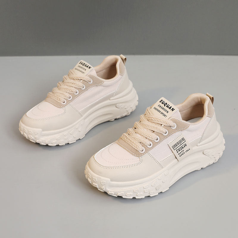 Damen Sportliche Sneakers mit doppeltem Dämpfungssystem und atmungsaktiver Oberflächenstruktur R&B