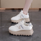 Damen Chunky Sneakers mit eleganter Plateau-Sohle und modischem Design R&B