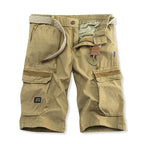 Herren Cargo-Shorts mit praktischem Gummizug und mehreren Taschen