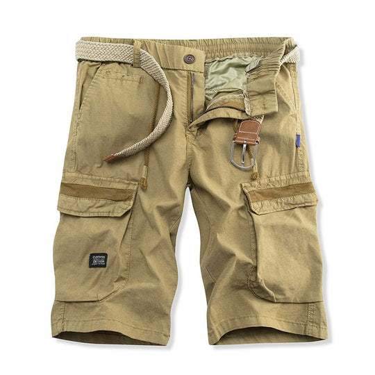 Herren Cargo-Shorts mit praktischem Gummizug und mehreren Taschen R&B
