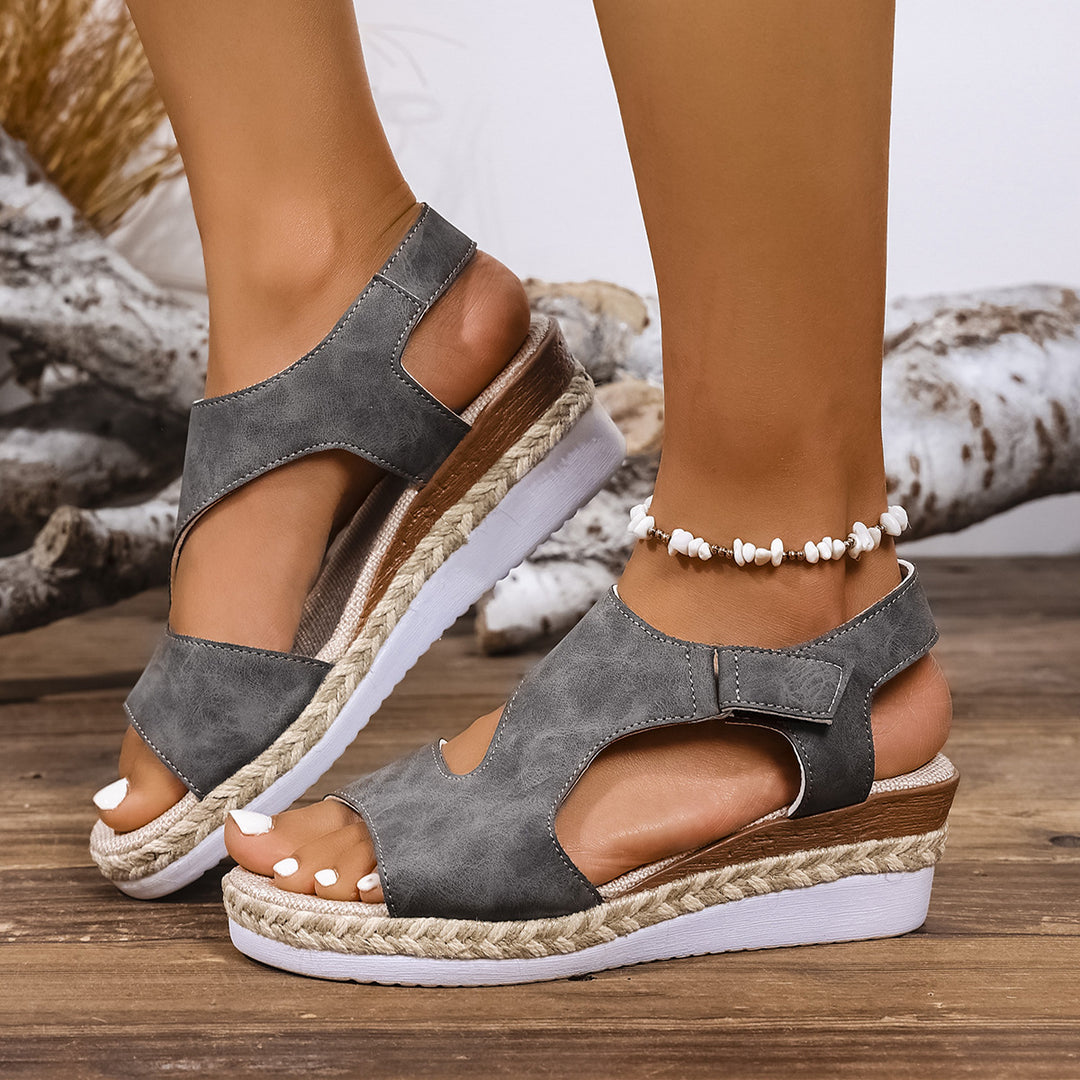 Damen Plateau-Sandalen R&B