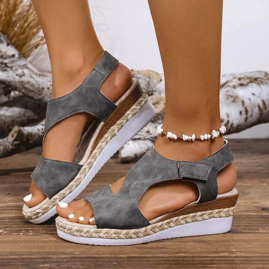 Damen Plateau-Sandalen R&B