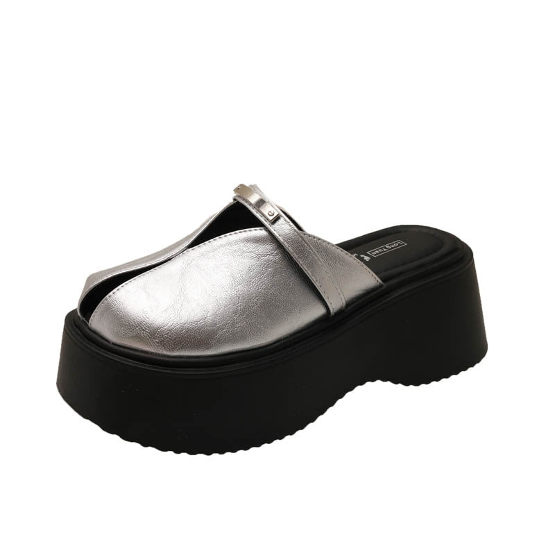 Damen Plateausandalen mit elegantem Riemendesign Heidi Mode