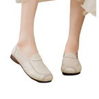 Damen elegante Lederschuhe mit bequemer Passform und modischem Design R&B