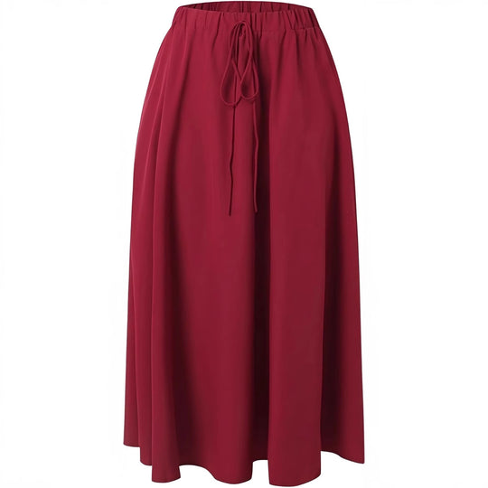 Damen Maxi-Rock im floralen Design mit elastischem Bund R&B