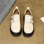 Damen Komfortable Plateauclogs mit verstellbarem Doppelschnallenverschluss R&B