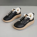 Damen warme Winter Sneakers mit weichem Fleece-Futter R&B