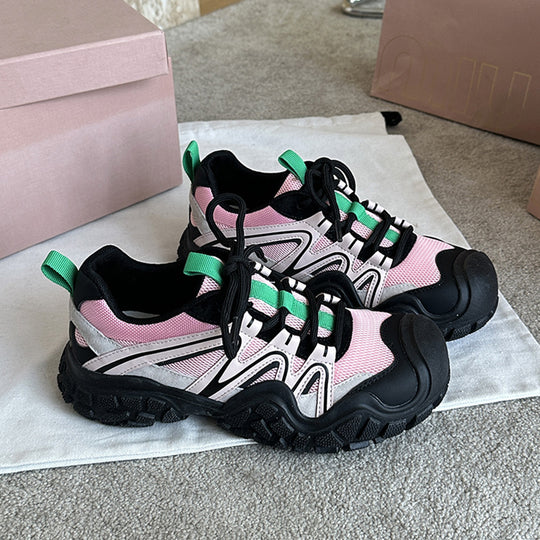 Damen Multifunktionale Fitness-Sneaker mit rutschfester Sohle und atmungsaktivem Obermaterial R&B