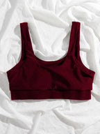 Damen Sportliches Crop-Top R&B