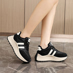 Damen gemütliche und stylische Sneakers mit kuscheligem Innenfutter R&B