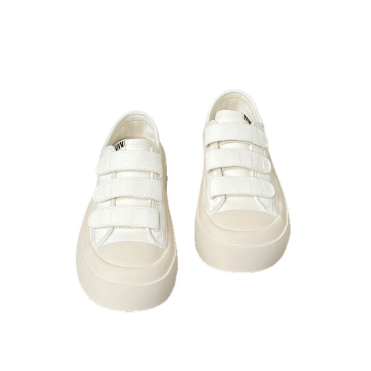 Damen Plateau-Sneaker mit verstellbarem Klettverschluss und innovativer Sohlenkonstruktion R&B