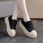 Damen Chunky Sneakers mit stabiler Gummisohle und elegantem Obermaterial R&B
