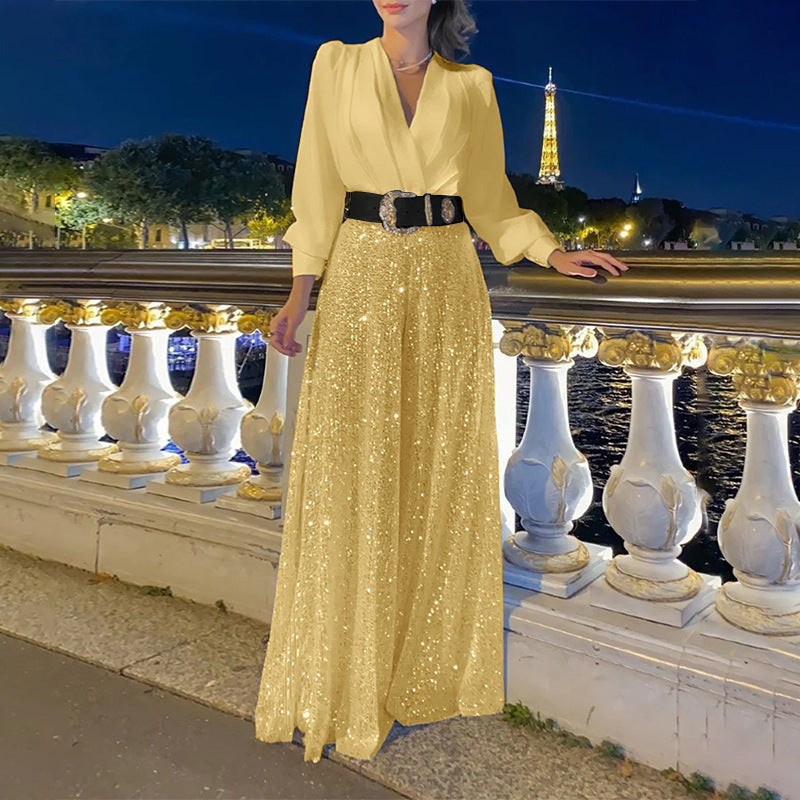 Damen Glamouröser Abendkleid R&B