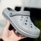 Damen Bequeme Clogs mit Luftlöchern R&B