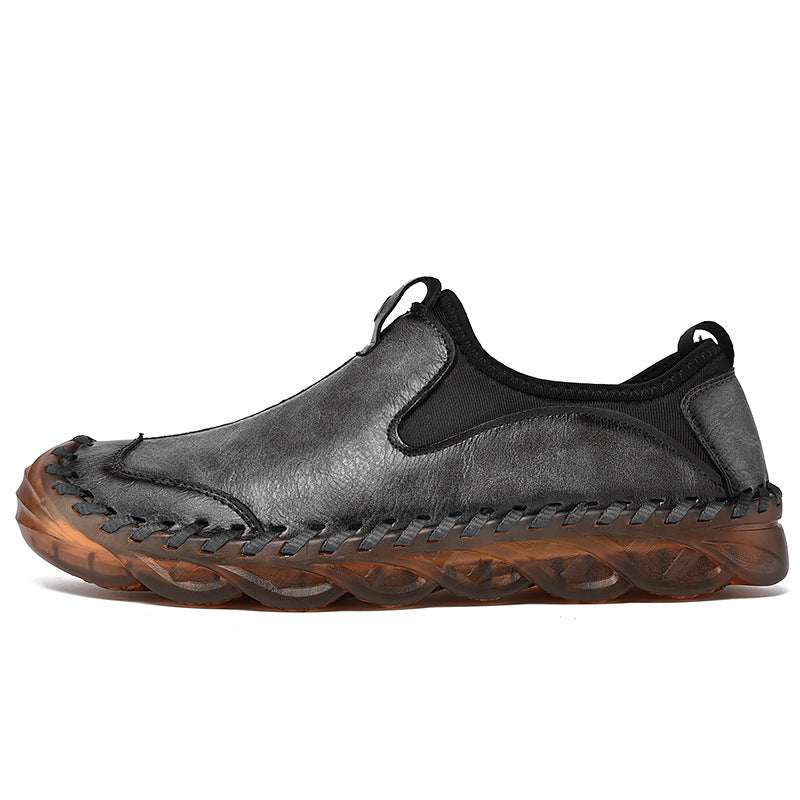 Herren Komfortable Slip-On Mokassins mit ihrem einzigartigen Design R&B
