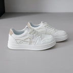 Damen sportliche Sneaker mit atmungsaktivem Obermaterial und rutschfester Sohle R&B