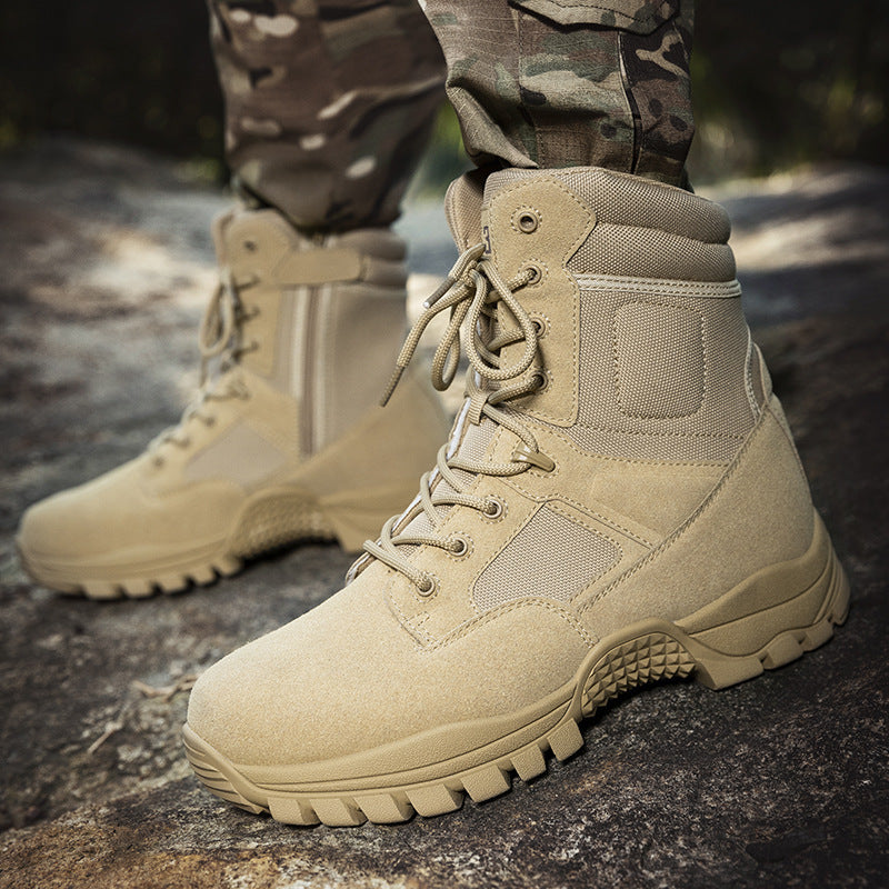 Damen taktische Wanderschuhe mit rutschfester Profilsohle und atmungsaktivem Obermaterial
