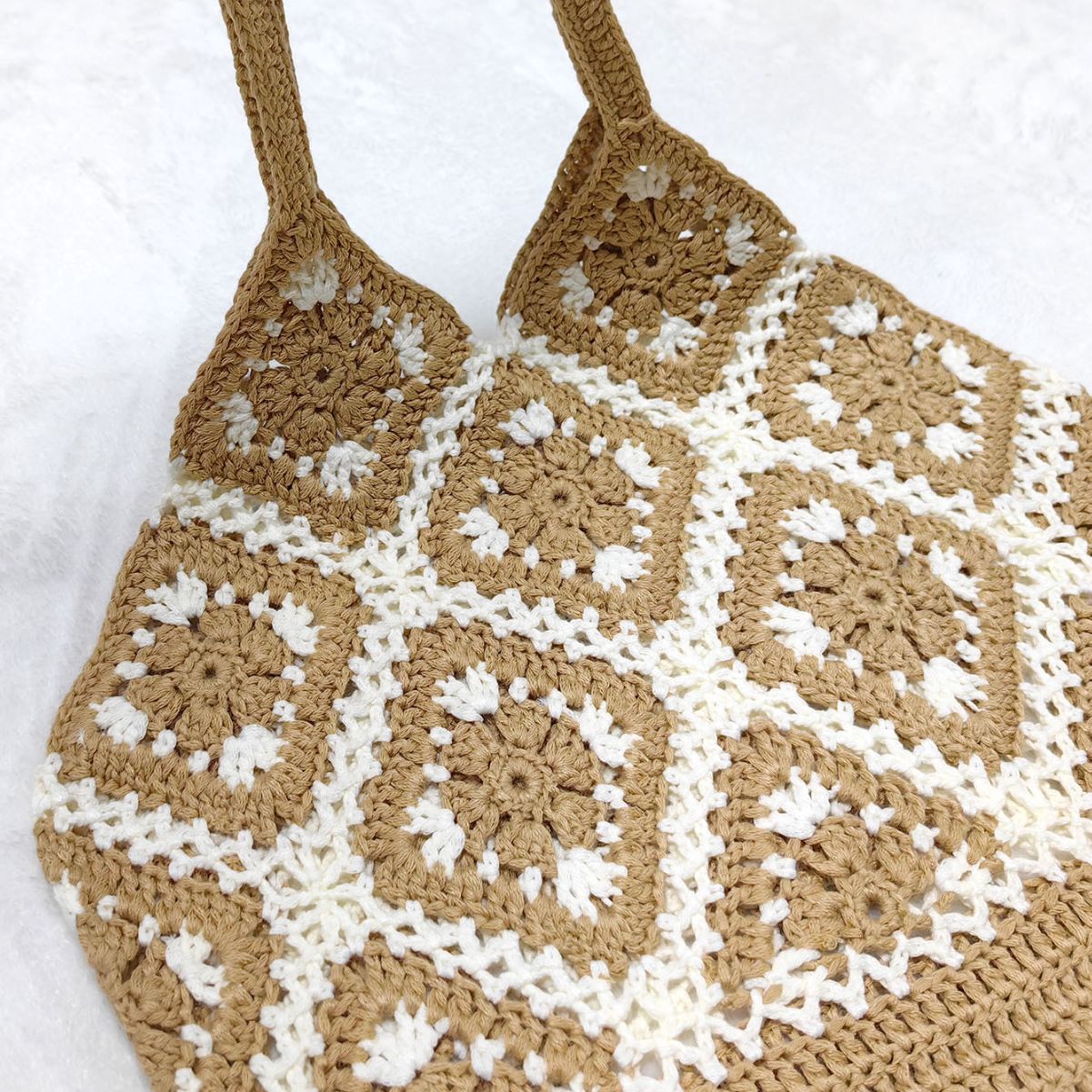 Damen handgefertigte Makramee Tasche R&B