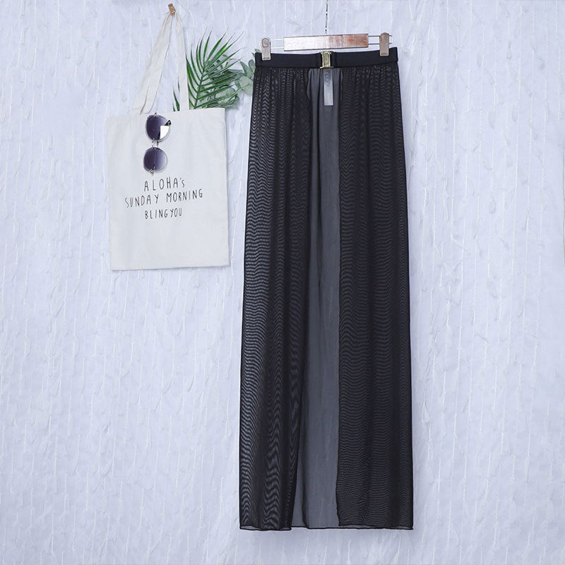 Damen eleganter Maxi Rock