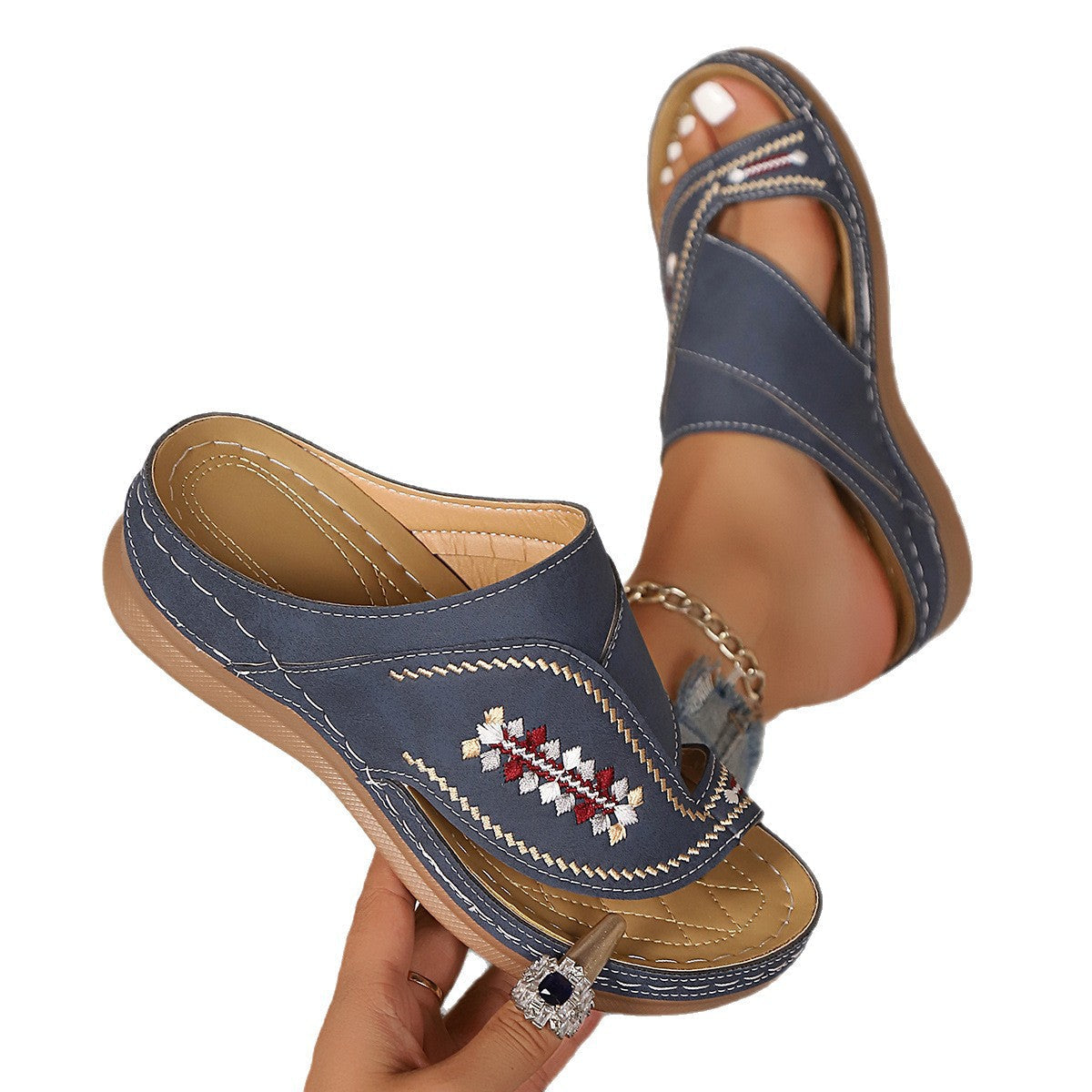 Damen Sommerliche Komfortsandalen