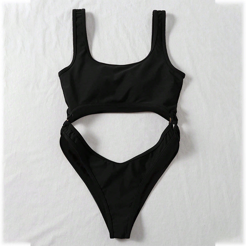 Damen Einteiler Badeanzug mit innovativem Cut-Out-Design