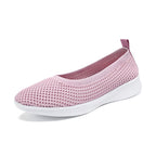 Damen bequeme und luftige Slip-On Sneakers