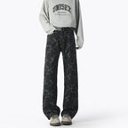 Herren Weite Jeans mit einzigartigem Muster und hohem Tragekomfort R&B