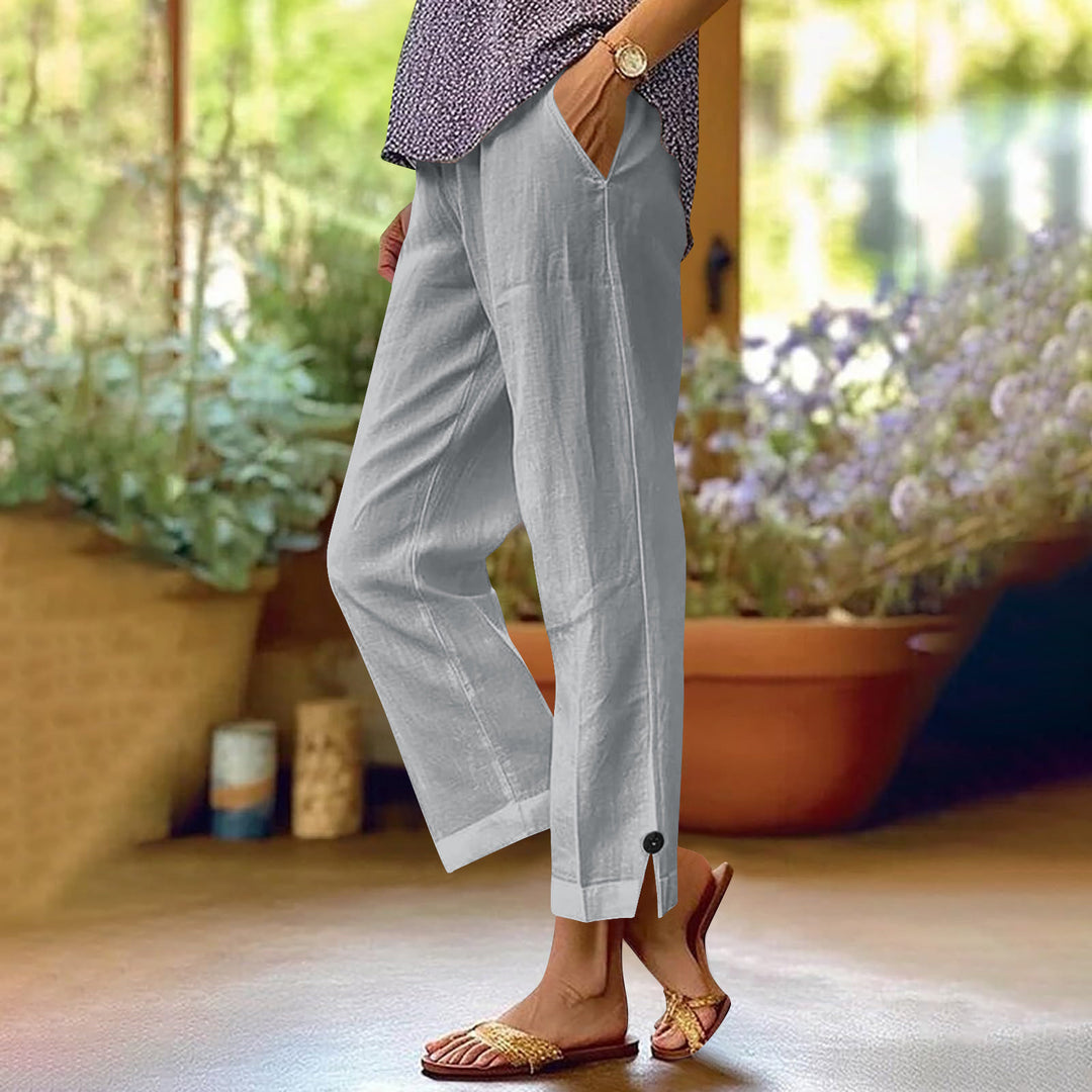 Damen Bequeme Sommerhose R&B