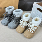 Damen Winterstiefel mit flauschigem Futter R&B