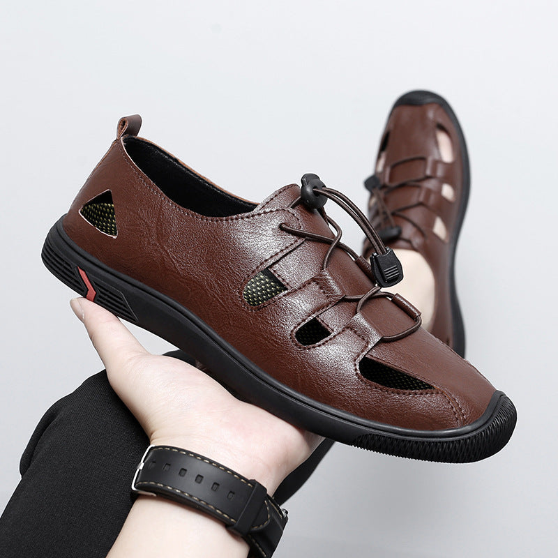 Herren Atmungsaktive Freizeit-Schuhe mit flexibel einstellbarem Schnürsystem R&B