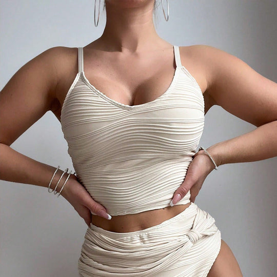 Damen stylisches Badeanzug-Set R&B