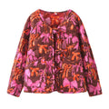Damen Steppjacke mit verspieltem Schleifenmuster R&B