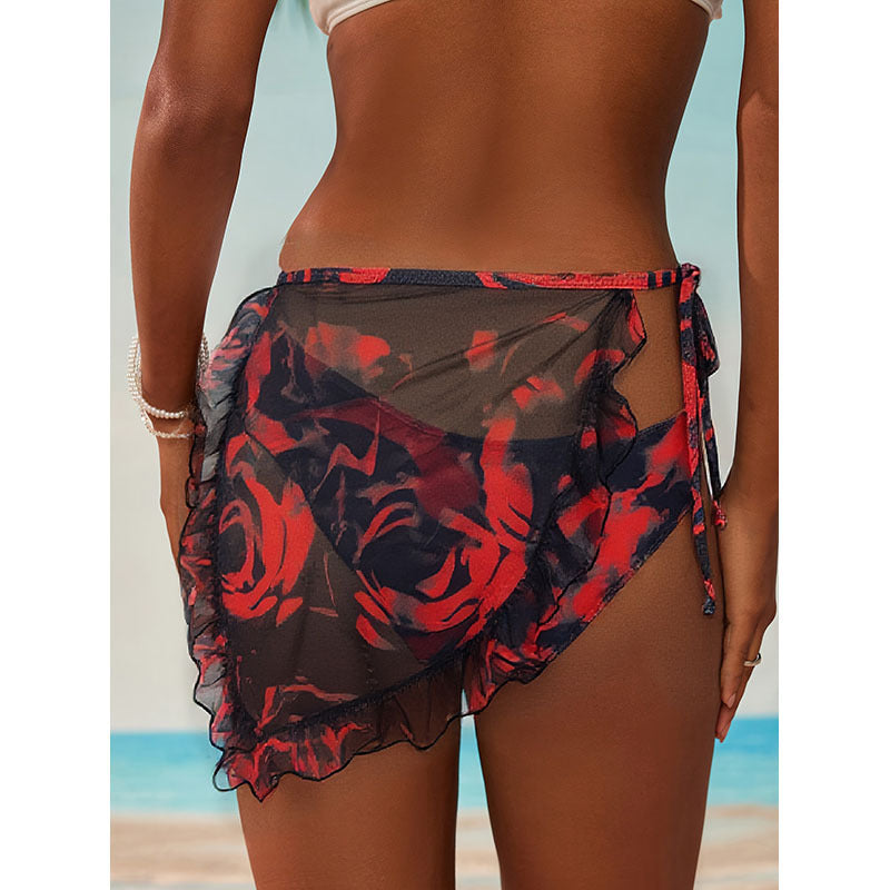 Damen Modischer Crop-Bikini R&B