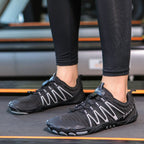 Damen Sportliche Outdoor-Schuhe mit rutschfester Sohle und atmungsaktivem Obermaterial R&B