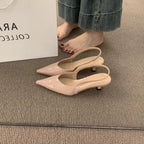 Damen Slingback-Pumps mit elegantem Design und glänzender Oberfläche R&B