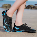 Damen leichtgewichtige Wassersportschuhe mit rutschfester Sohle und atmungsaktivem Obermaterial