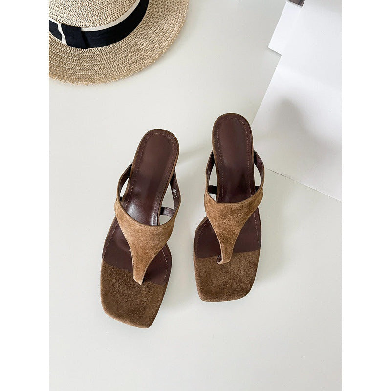 Damen Elegante Slingback-Sandaletten mit komfortablem Blockabsatz