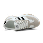Damen Sportliche Sneaker mit atmungsaktiver Oberflächenstruktur und rutschfester Laufsohle R&B