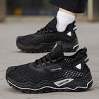 Damen Sportliche Mesh-Laufschuhe mit rutschfester Sohle und atmungsaktivem Obermaterial R&B