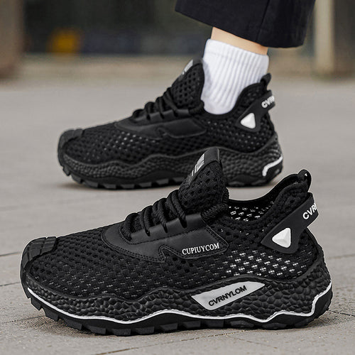 Damen Sportliche Mesh-Laufschuhe mit rutschfester Sohle und atmungsaktivem Obermaterial R&B