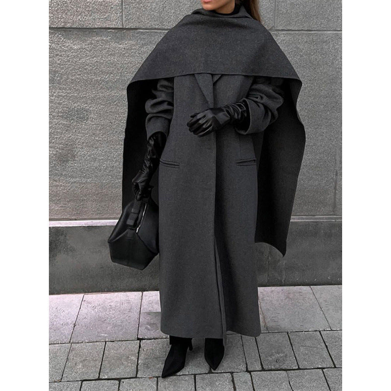 Damen Übergroße Mantel-Wrap R&B