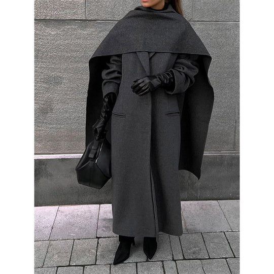 Damen Übergroße Mantel-Wrap R&B