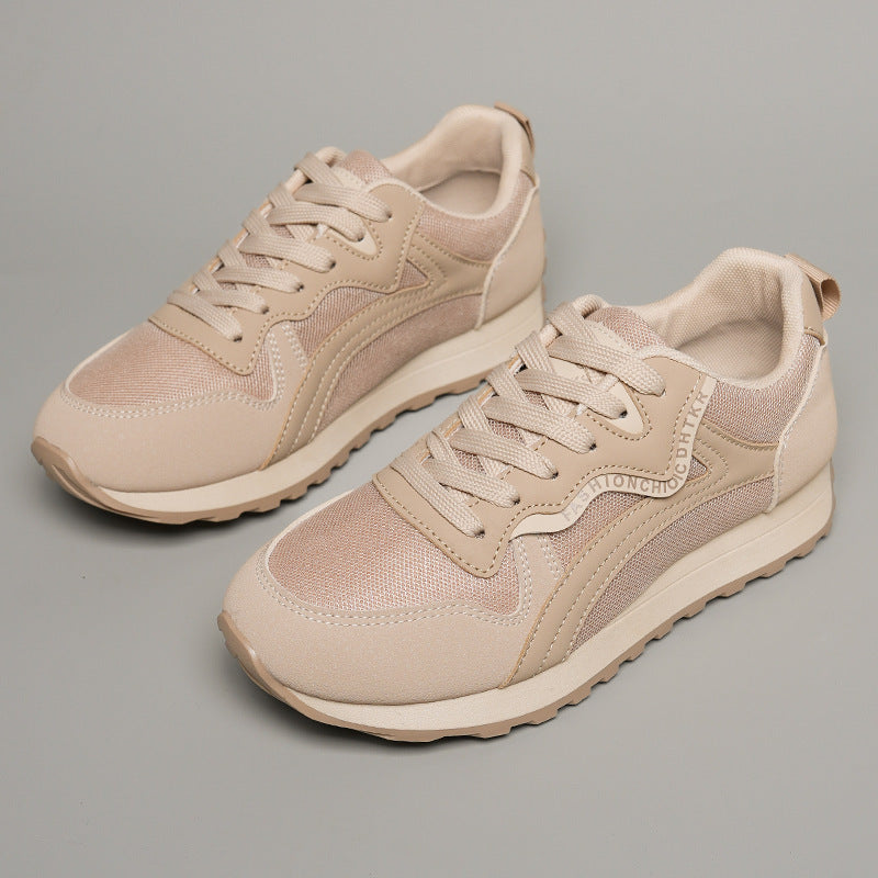 Damen Sportliche Freizeitschuhe mit atmungsaktiven Mesh-Einsätzen und dämpfender Laufsohle R&B