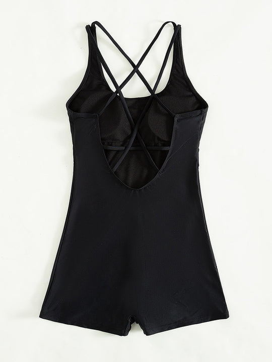 Damen Sportlicher Schwimmanzug R&B