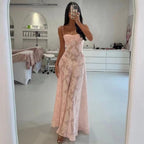 R&B | Perspektive Slim Fit Hosenträger Blumenkleid