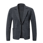 Herren elegante Blazerjacke mit zeitlosem Design und praktischen Taschen R&B